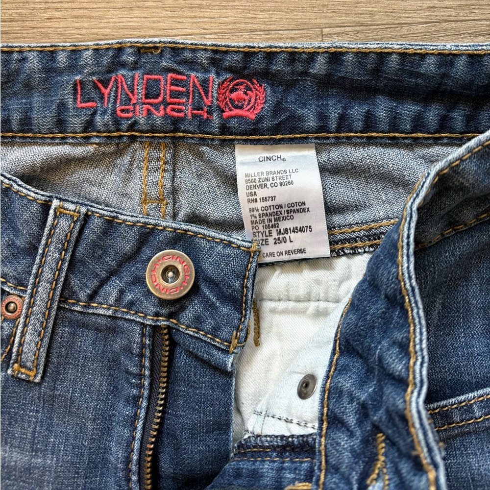 Cinch Lynden flare jeans.